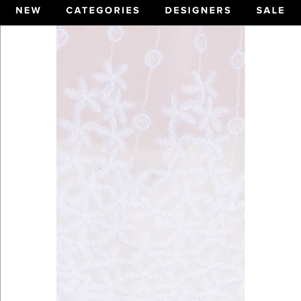 Misa Lexi embroidered halter top - Picture 3 of 12